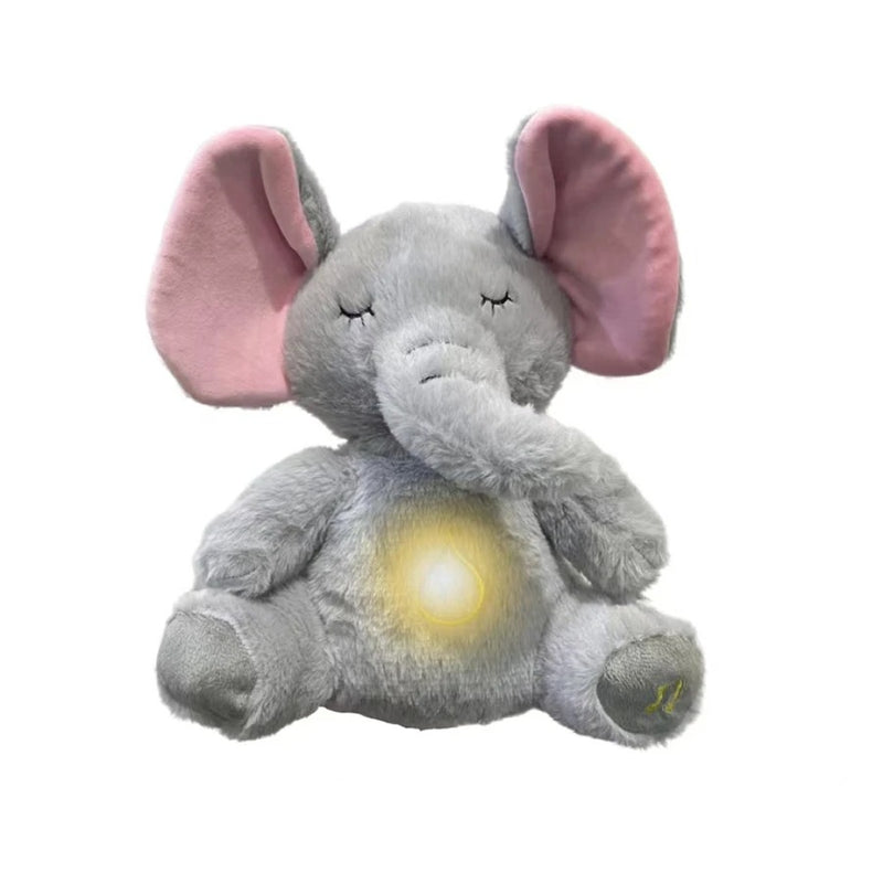 Elefante de Peluche para Relajación y Respiración Guiada