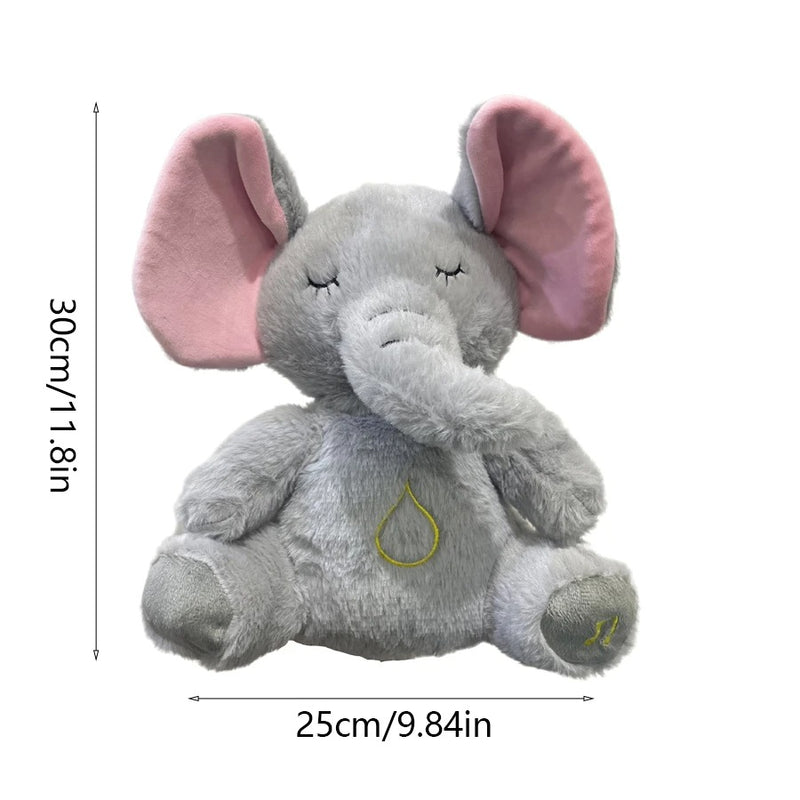 Elefante de Peluche para Relajación y Respiración Guiada